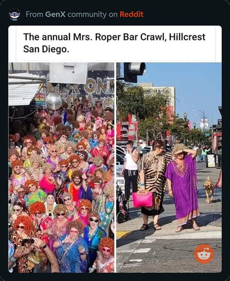 Someone in Phoenix needs to host a Mrs Roper bar crawl because I want to participate (and no that&x27;s not me because I just want to have fun) Log in. . Mrs roper bar crawl san diego